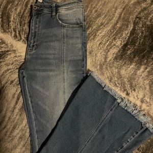 Light Wash Kancan Flare Jeans